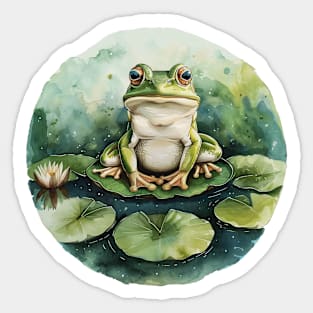 Wonderful frog! Sticker